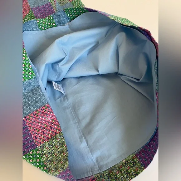 VINEYARD VINES Strapless Patchwork Mini Dress in Pastel Multi - Picture 6 of 12